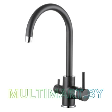 Смеситель Paulmark Essen Es213211-418(BLM) (черный металлик)